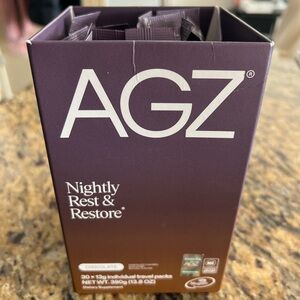 AGZ Nightly Rest & Restore Chocolate Supplement Individual Packs - brand new!